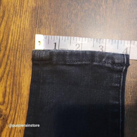 American Eagle Jeans 2 R Jegging Super Hi Rise 360 Next Level Stretch Black Wash - Picture 11 of 12
